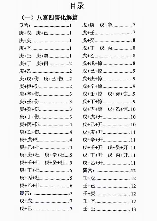 图片[2]-童坤元奇门组象与化解-真传国学