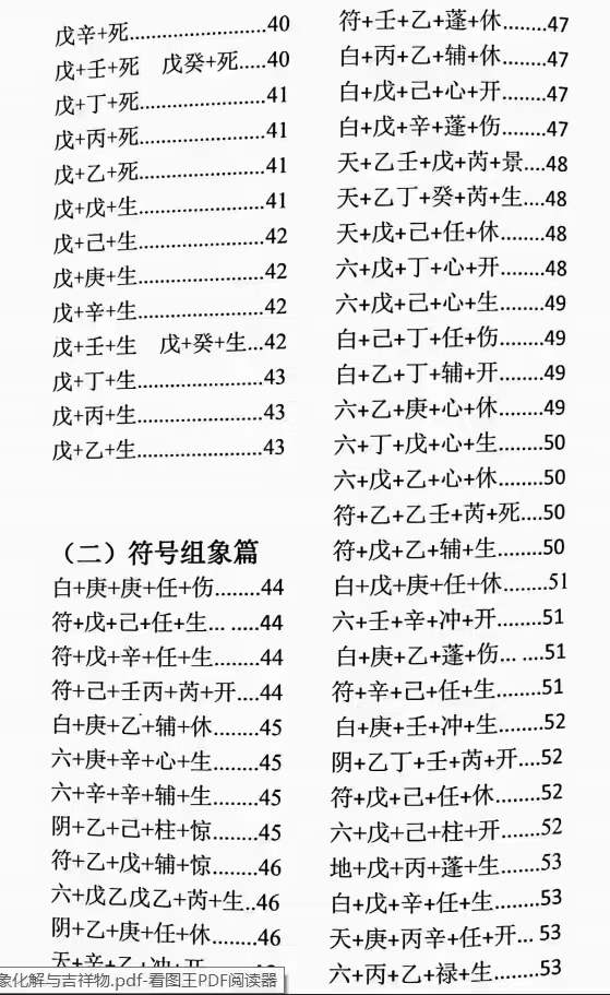 图片[5]-童坤元奇门组象与化解-真传国学