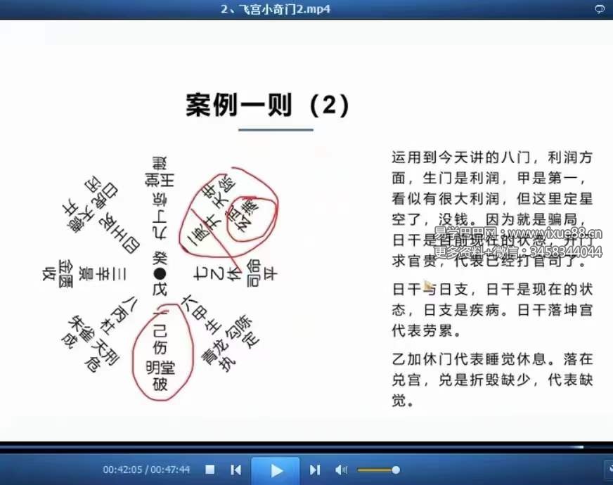 图片[2]-云起时《飞宫小奇门》7集-真传国学