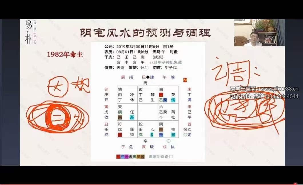 图片[3]-2023年于城道 易朴国学 奇门锁单宫50集+课件-真传国学