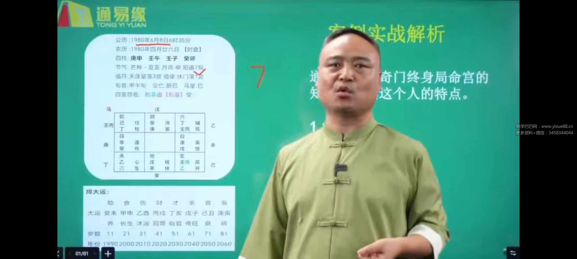 图片[9]-一峰老师 奇门遁甲传承班50集-真传国学