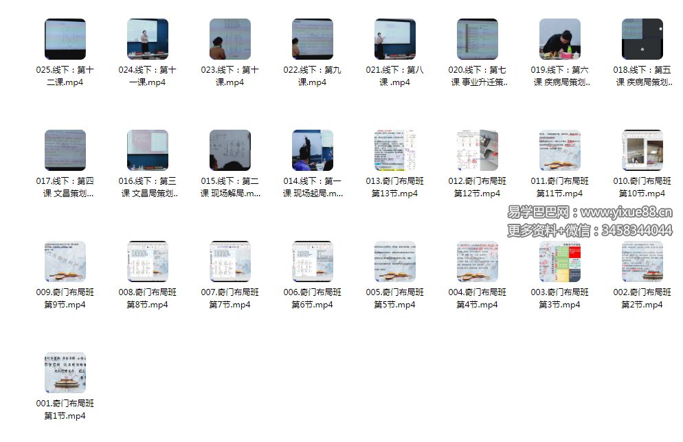 凌依宸 奇门遁甲布局研讨会25集-真传国学