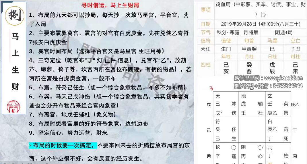 图片[3]-凌依宸 奇门遁甲布局研讨会25集-真传国学