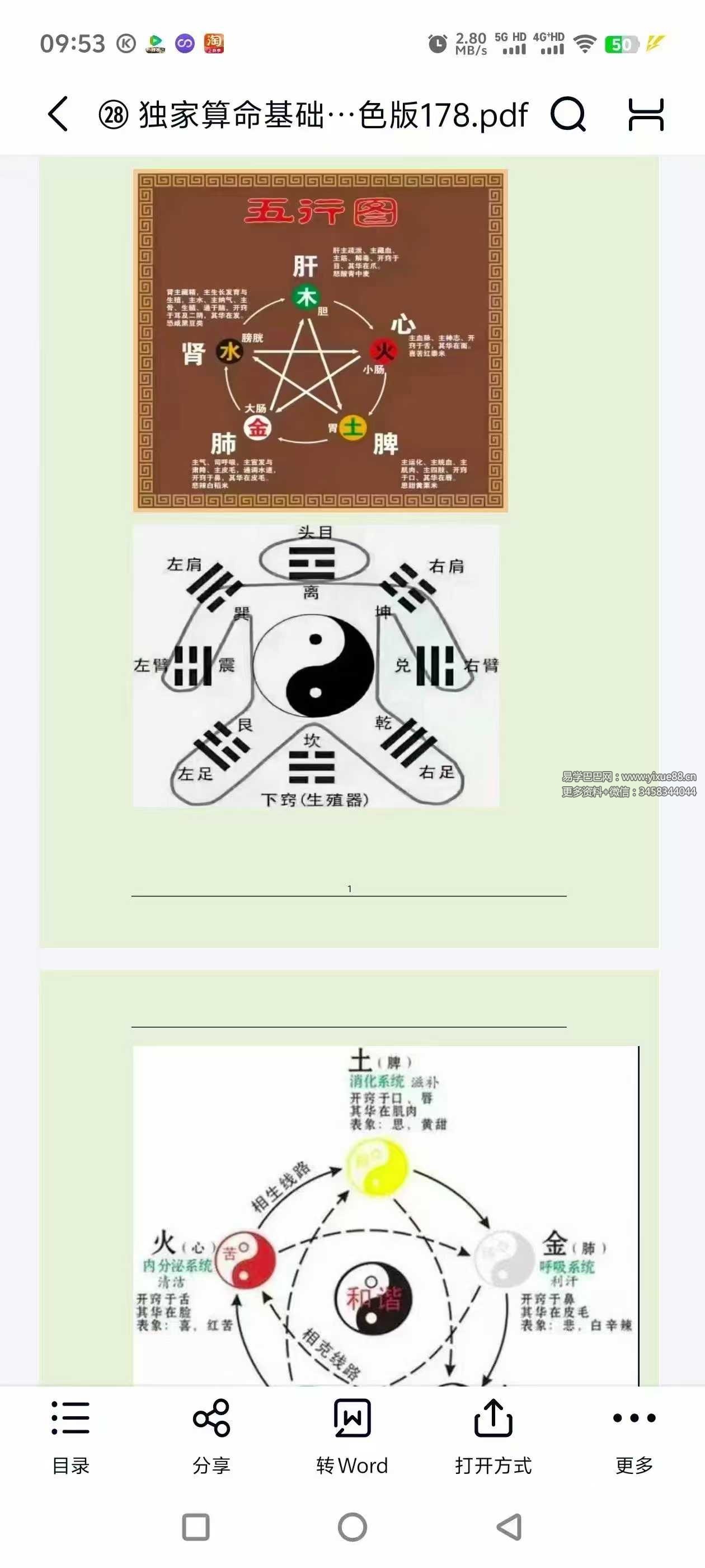 江湖算命口诀秘传《百宝箱》178页-真传国学
