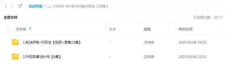秘式呼吸升阳法【29集】-真传国学