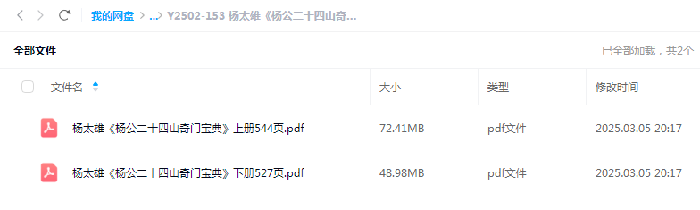 杨太雄《杨公二十四山奇门宝典》上册+下册-真传国学