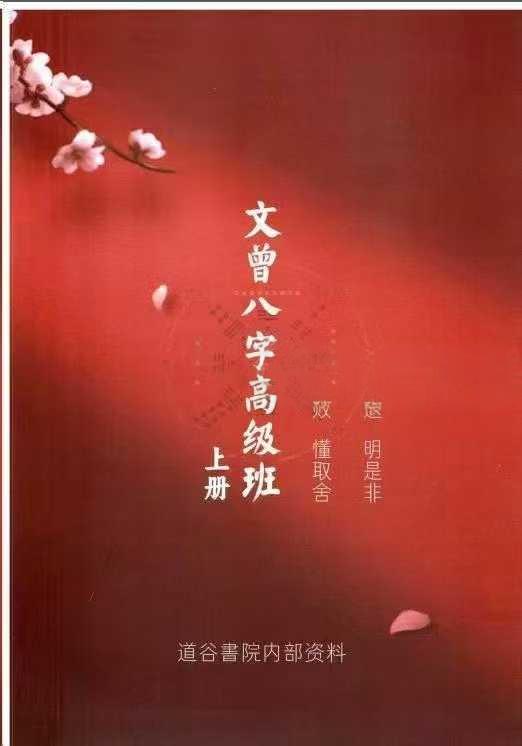 图片[3]-《文曾八字高级班》上册+下册-真传国学
