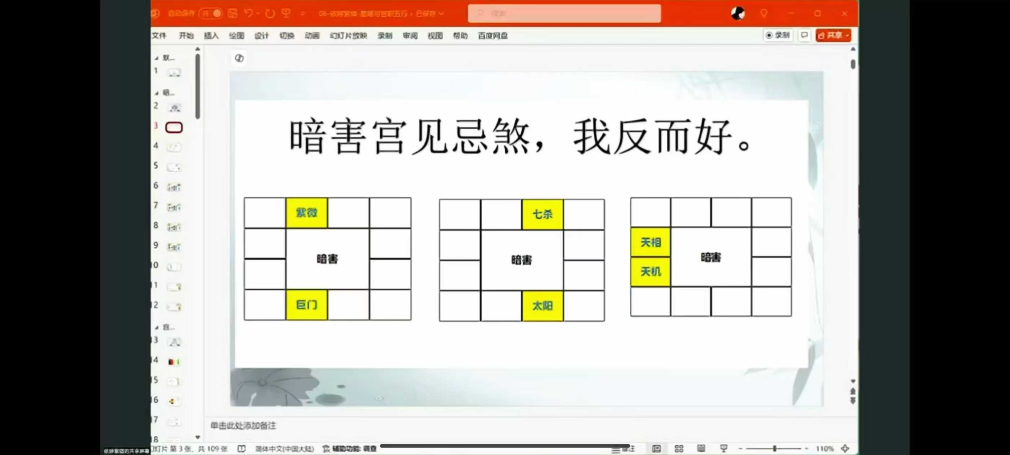 图片[7]-依婷2025年紫微斗数系统班12集-真传国学
